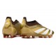 Scarpe adidas Predator Elite Senza Lacci FG Oro Blanc