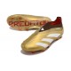 Scarpe adidas Predator Elite Senza Lacci FG Oro Blanc