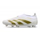 Scarpe adidas Predator Elite Senza Lacci FG Bianco Oro