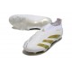 Scarpe adidas Predator Elite Senza Lacci FG Bianco Oro