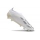 Scarpe adidas Predator Elite Senza Lacci FG Bianco Oro