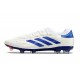 adidas Copa Pure 2+ Elite FG Pelle Ftwr Bianco Blu Lucido Rosso Solare