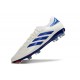 adidas Copa Pure 2+ Elite FG Pelle Ftwr Bianco Blu Lucido Rosso Solare