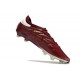 adidas Copa Pure 2+ Elite FG Pelle Ombra Rosso Bianco Team Giallo Solare