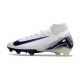 Scarpe da Calcio Nike Mercurial Superfly 10 Elite FG Bianco Blu