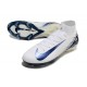 Scarpe da Calcio Nike Mercurial Superfly 10 Elite FG Bianco Blu