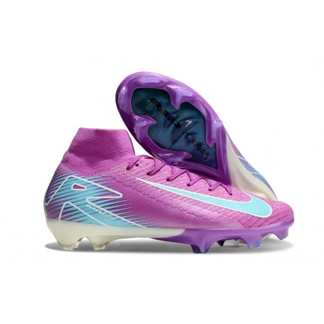 Scarpe da Calcio Nike Mercurial Superfly 10 Elite FG Viola Blu