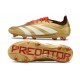 adidas Predator 24 Elite FG Oro Bianco Rosso