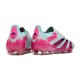 adidas Predator 24 Elite FG Almost Blu Lucid Rosa Semi Giallo Solare