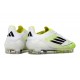 Scrpe da Calcio adidas F50 Elite FG Bianco Nero Giallo