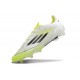 Scrpe da Calcio adidas F50 Elite FG Bianco Nero Giallo