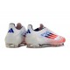 Scrpe da Calcio adidas F50 Elite FG Ftwr Bianco Rosso Solare Blu Lucido