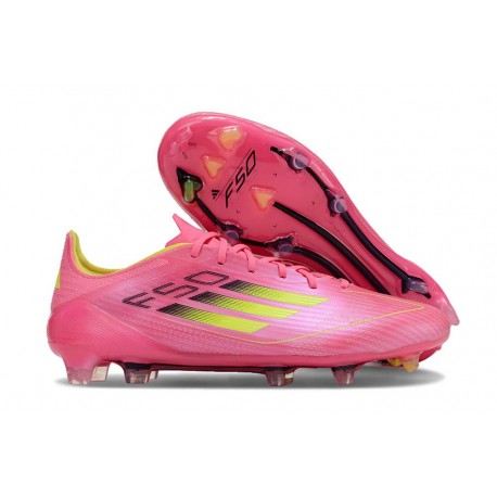 Scrpe da Calcio adidas F50 Elite FG Rosa Giallo