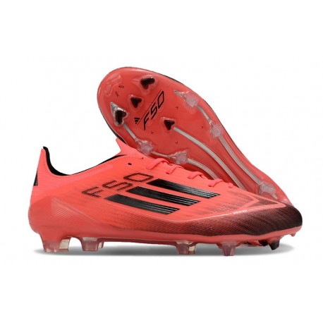 Scrpe da Calcio adidas F50 Elite FG Rosso Nero