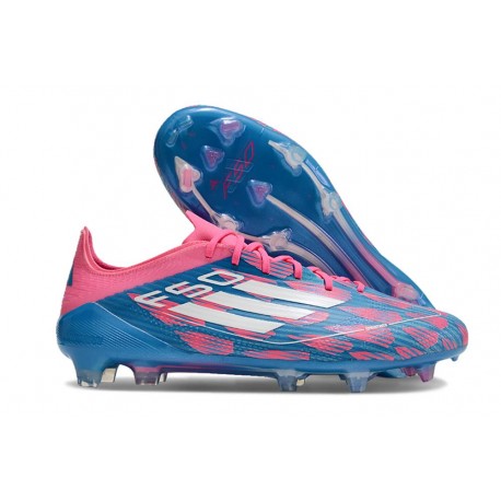 Scrpe da Calcio adidas F50 Elite FG Solar Blu Ftwr Bianco Solar Rosa