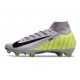 Nike Zoom Mercurial Superfly X Elite FG Grigio Verde Nero