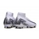 Nike Zoom Mercurial Superfly X Elite FG Bianco Nero