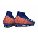 Nike Zoom Mercurial Superfly X Elite FG Blu Arancio Bianco