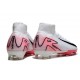 Nike Zoom Mercurial Superfly X Elite FG Bianco Rosso Nero