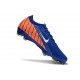 Nike Air Zoom Mercurial Vapor XVI Elite FG Blu Arancio Bianco