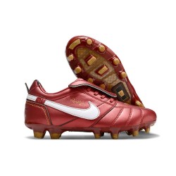 Nike Tiempo Legend X Elite FG Ronaldo Rosso Bianco