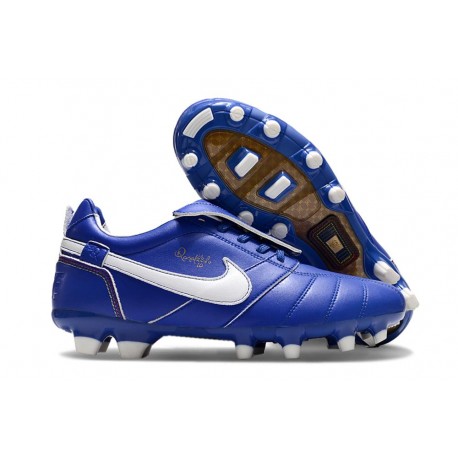 Nike Tiempo Legend X Elite FG R10 Blu Bianco