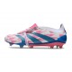 adidas Predator Elite Foldover Tongue FG Ftwr Bianco Solar Blu Solar Rosa