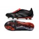 adidas Predator Elite Foldover Tongue FG Stealth Victory - Nero Grigio Rosso