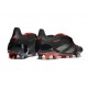 adidas Predator Elite Foldover Tongue FG Stealth Victory - Nero Grigio Rosso