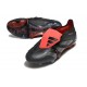 adidas Predator Elite Foldover Tongue FG Stealth Victory - Nero Grigio Rosso