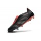 adidas Predator Elite Foldover Tongue FG Stealth Victory - Nero Grigio Rosso