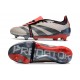 adidas Predator Elite Foldover Tongue FG Platin Met Nero Aurora Carbone