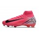 Nike Air Zoom Mercurial Superfly 10 Elite FG Rosa Bianco Nero