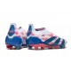 adidas Predator Elite Senza Lacci FG Ftwr Bianco Solar Blu Solar Rosa