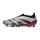 Scarpe adidas Predator Elite Senza Lacci FG Platin Met Nero Aurora Carbone