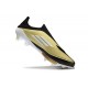 Scarpa da Calcio Uomo adidas F50+ Elite LL FG X Messi Oro Met Nero Bianco