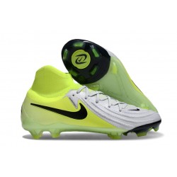 Nike Phantom Luna II Elite FG Argento Metallico Nero Volt