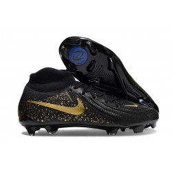 Nike Phantom Luna II Elite FG Nero Oro Metallizzato