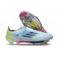 adidas F50+ Elite LL FG Almost Blu Semi Blu Lucido Semi Giallo Solare