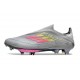 Scarpa da Calcio Uomo adidas F50+ Elite LL FG Grigio Rosa Giallo