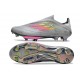 Scarpa da Calcio Uomo adidas F50+ Elite LL FG Grigio Rosa Giallo