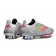 Scarpa da Calcio Uomo adidas F50+ Elite LL FG Grigio Rosa Giallo