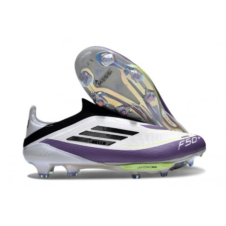 adidas F50+ Elite LL FG X Messi Ftwr Bianco Nero Core Unity Viola