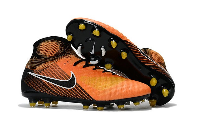 Nike Magista Obra 2 FG Nuove Scarpe da Calcio Arancio Nero