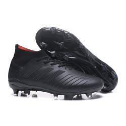 adidas Predator 18.1 FG Nuovo Scarpa Calcio - Tutto Nero