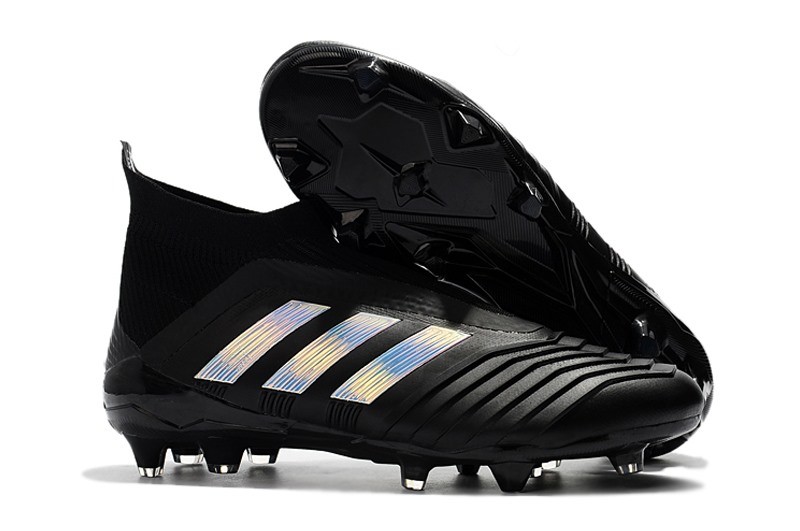 adidas Predator 18 FG Nuova Scarpa Nero Argento