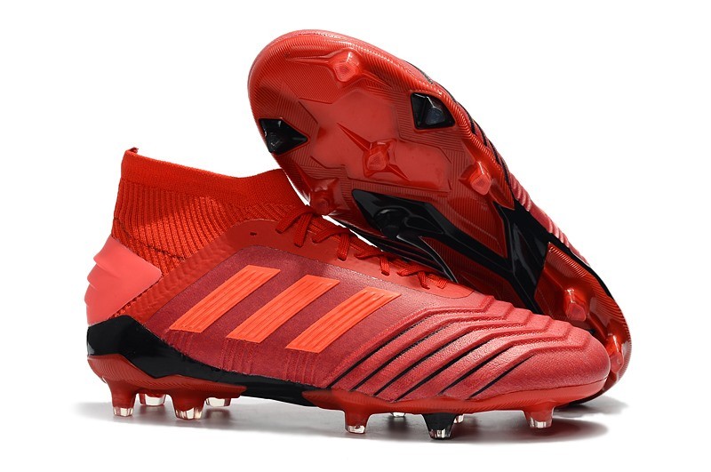 adidas Predator 19.1 FG Scarpa da Calcio Rosso